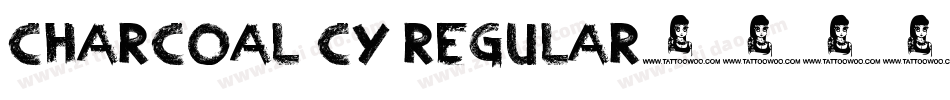 Charcoal CY Regular字体转换
